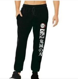 Mens Demon Slayer Lounge Pajama Pants, Anime Manga Active Sweatpants XXXL